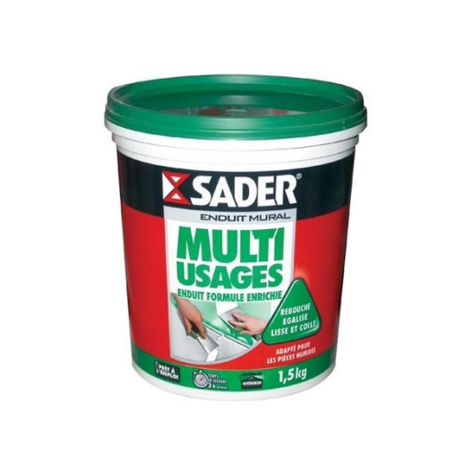 Enduit Multi-usages pâte 1.5kg - SADER