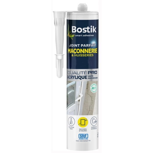 Silicone Joint Parfait Maçonnerie 280ml acajou - BOSTIK