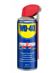 Spray multi fonction WD-40 400ml avec nez inclinable à 90 °. - 5032227334250 -  - 902554