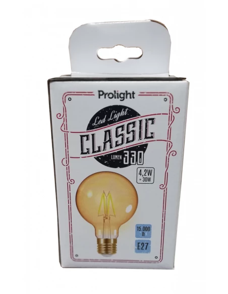 Amp Led Vint G80 E27 4.2w 330lm - PROFILE