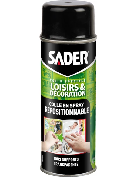 Colle Universelle Repositionnable Aerosol 200ml - SADER