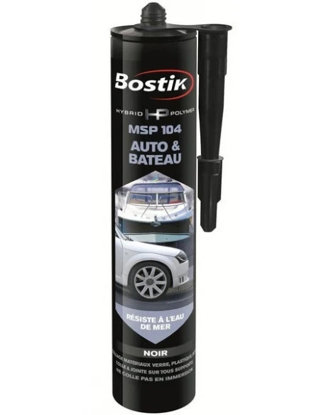 Colle Mastic fixpro msp104 auto bateau cartouche 290ml noir - BOSTIK