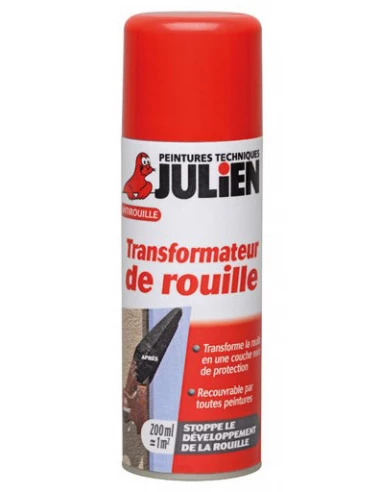 Stop Rouille Transformateur aerosol 200ml - JULIEN