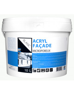 Peinture Acryl Facade Blanc 10l - BATIR - 3661521111964 -  - 121033