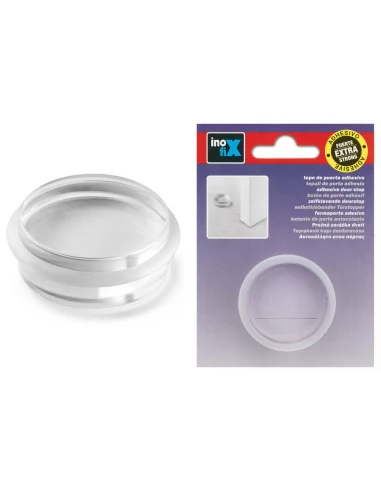 Butee Cylindrique Transparente Avec Adhesif Extra Fort (BLISTER) Inofix