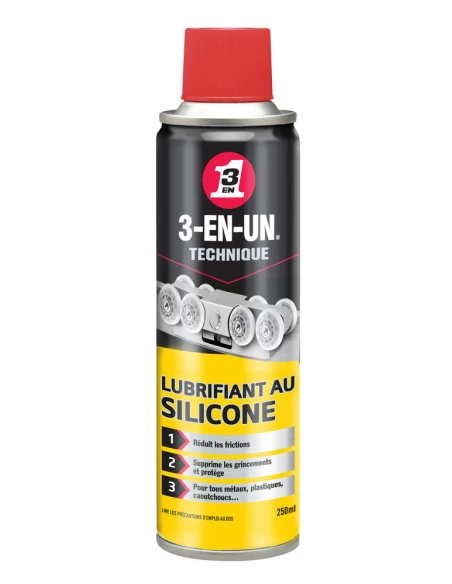 3-EN-UN Lubrifiant silicone Gamme Technique_250ml - 3-EN-UN