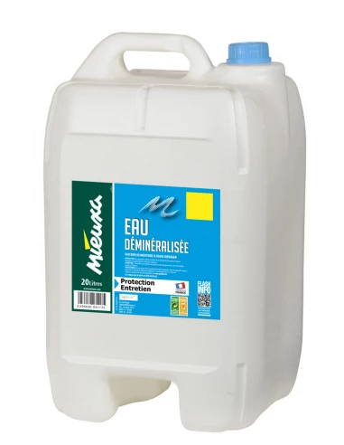Eau Demineralisée 20 Litres - MIEUXA