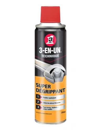 3-EN-UN Super dégrippant Gamme Technique_250ml - 3-EN-UN