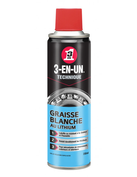 3-EN-UN Graisse blanche Gamme Technique_250ml - 3-EN-UN
