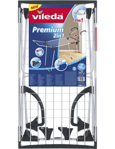 Séchoir Premium 2 En 1 Espace De Pose: 18m. Vileda 157332