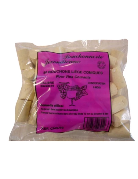 Bouchons X100 Colmate Conique - BOUCHONNERIE JOCONDIENNE