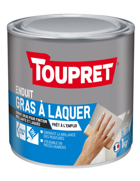 TOUPRET Les ESSENTIELS Enduit gras à laquer_1kg - TOUPRET