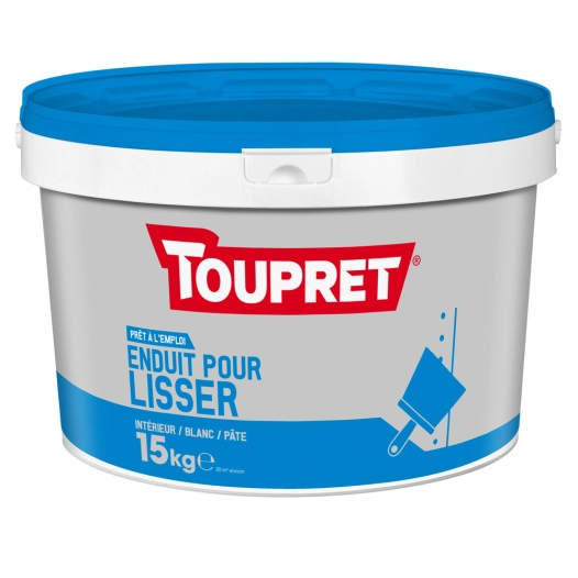 Enduit Basique et Chantiers 15kg - TOUPRET