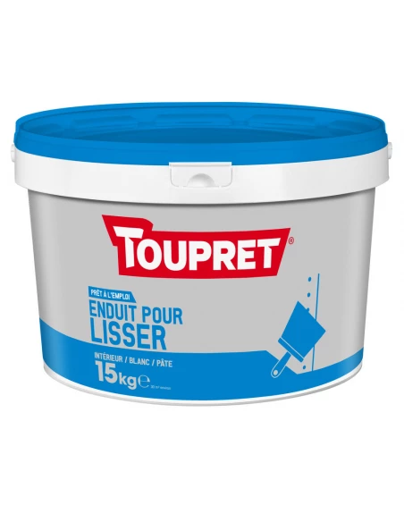 Enduit Basique et Chantiers 15kg - TOUPRET