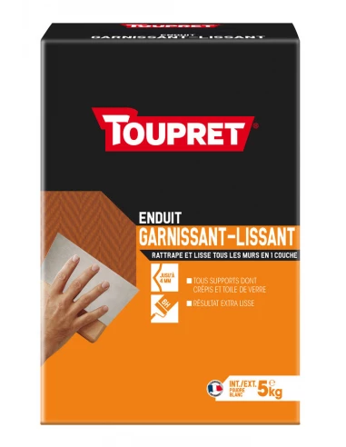 TOUPRET Hautes Performances Enduit garnissant 2en1_5kg_poudre - TOUPRET