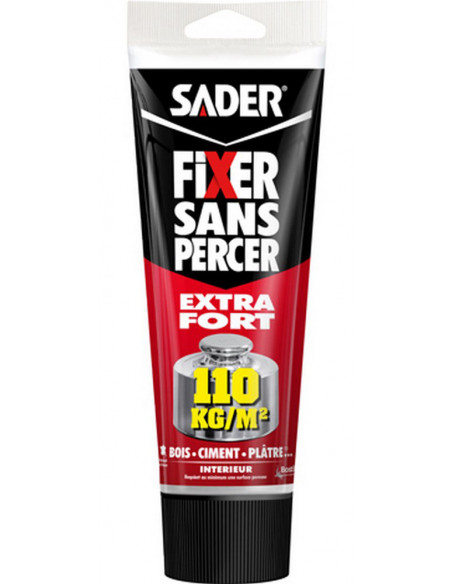 SADER Fixer Sans Percer Extra fort_200ml_blanc - SADER