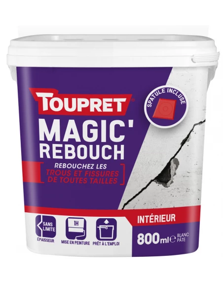 Magic Rebouch Pate Allegee 800ml - TOUPRET