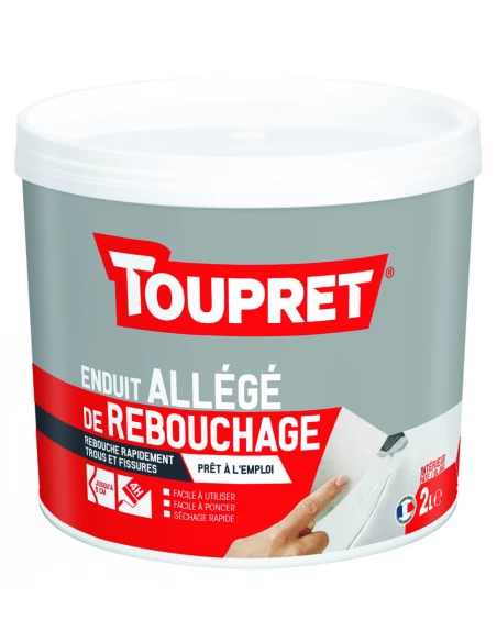 TOUPRET Les ESSENTIELS Reboucheur allégé_2l - TOUPRET