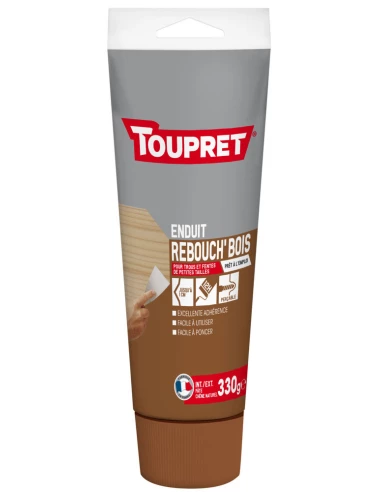 Pot de Rebouchage bois pâte 330g - TOUPRET
