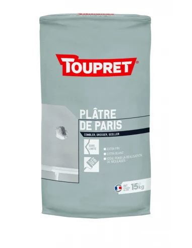 Plâtre de Paris 15kg - TOUPRET