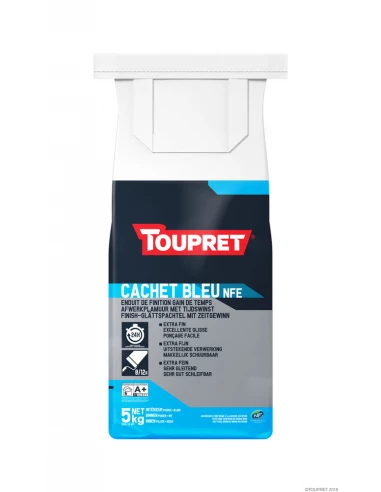 Toupret Cachet Bleu Nfe Sac 5kg - TOUPRET