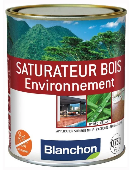 Saturateur Bois Envir Bois Exo 0l75 - BLANCHON