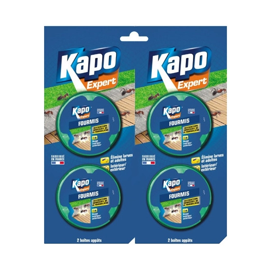 Kaporex Fourmicide Bte 4x10g - KAPO