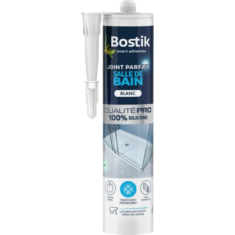 Joint Parfait Salle de Bain 280ml blanc - BOSTIK