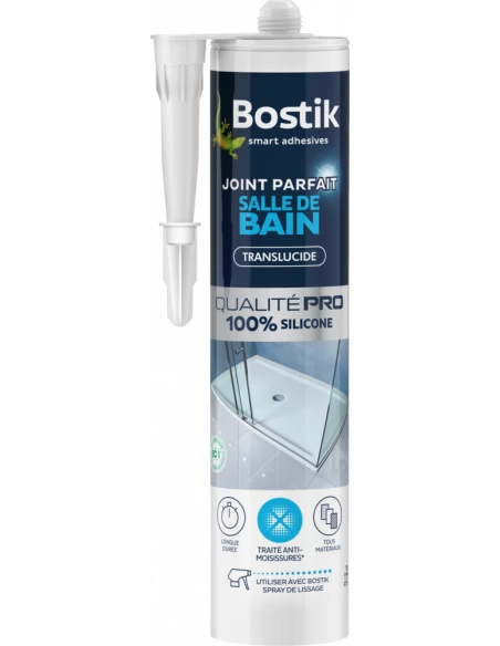 BOSTIK Joint Parfait Salle de Bain 280ml transparent - BOSTIK