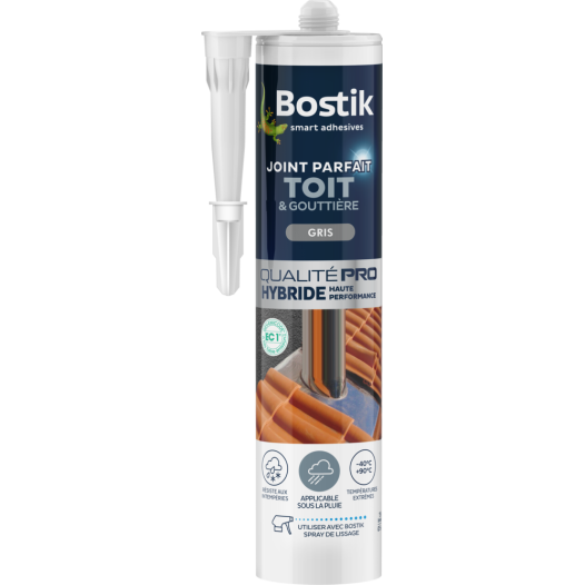 BOSTIK Joint Parfait Toit&Gouttière_290ml_noir - BOSTIK