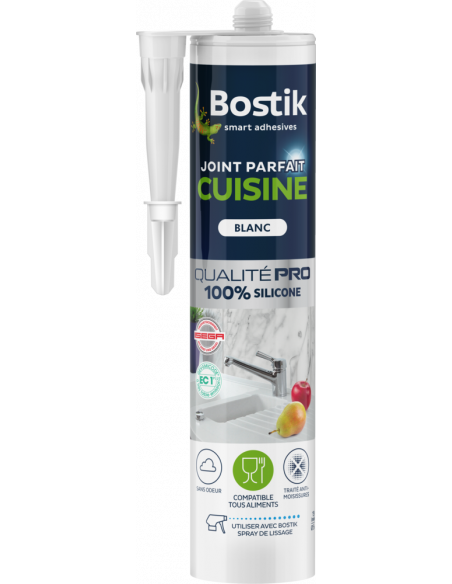 BOSTIK Joint Parfait Cuisine_280ml_blanc - BOSTIK