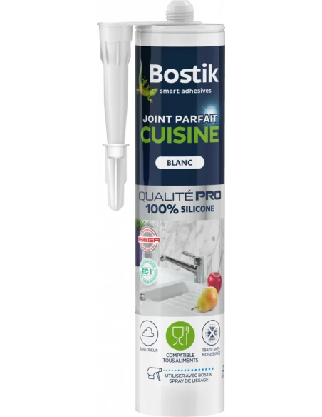 Silicone Joint Parfait Cuisine 280ml blanc - BOSTIK