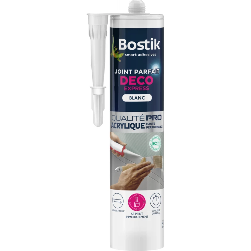 BOSTIK Joint Parfait Déco Express_310ml_blanc - BOSTIK
