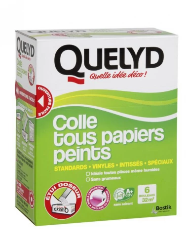 QUELYD Colle tous papiers_300g_rose - QUELYD