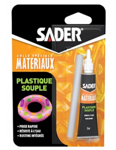 SADER Colle plastique souple_12ml - SADER
