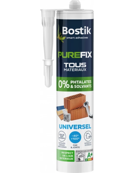 Colle fixe et jointe Purefix universel 290ml - BOSTIK