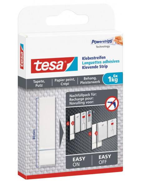 Tesa Fix Int 6x Languet 1kg Ppeint - TESA