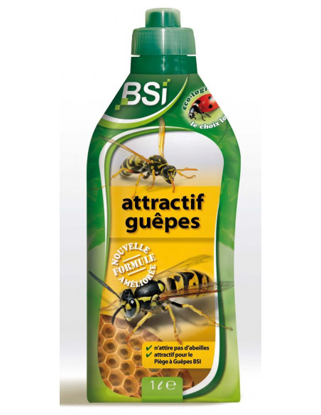 Attractif Guêpes BSI 1L Solution concentrée pour pièges à guêpes - Générique