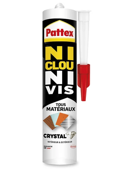Colle Ncnv Ts Materiau Crystal 290g - PATTEX