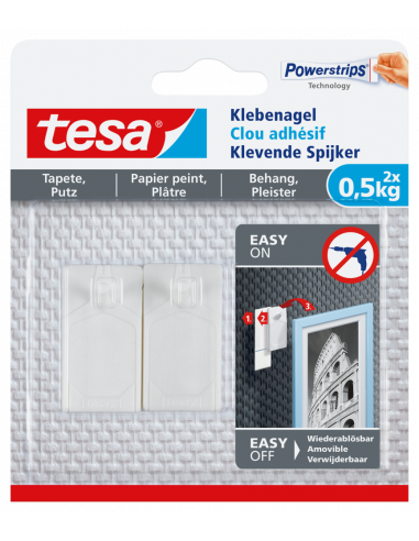 Tesa Fix Int 2x Clou Adhe 0k5 Ppein - TESA