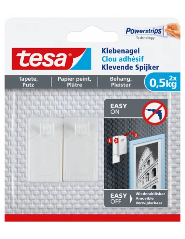 Tesa Fix Int 2x Clou Adhe 0k5 Ppein - TESA