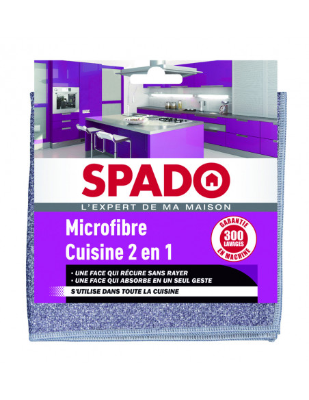 Spado Microfibre Cuisine 2 En 1 - SPADO