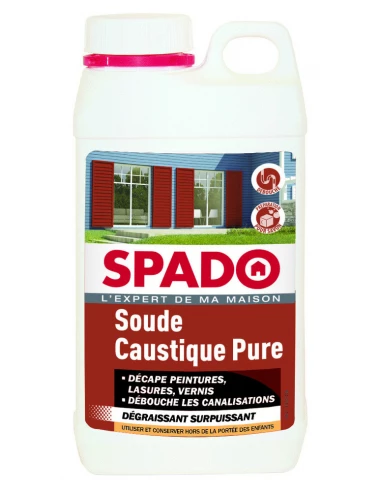 6 SPADO Soude caustique 1kg - SPADO