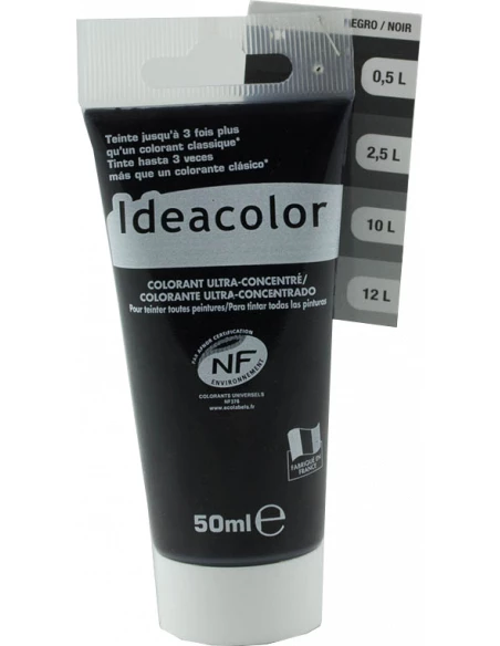 Colorant Noir 2070 50ml - IDEACOLOR