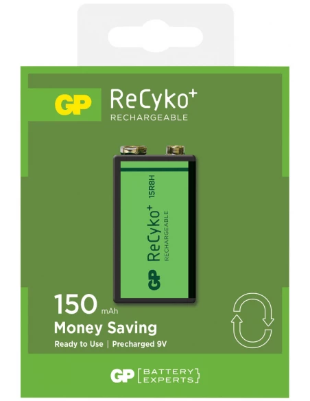 Gp Piles Recharg 9v 150mah X1 - GPBM