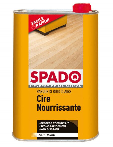 SPADO Cire parquets_1l_bois_clair - SPADO