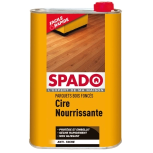 SPADO Cire parquets 1 litre bois fonces - SPADO
