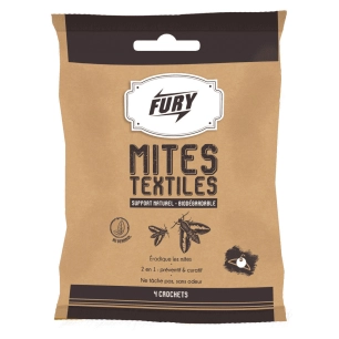 Fury X4 Crochets Anti Mites Textile - FURY