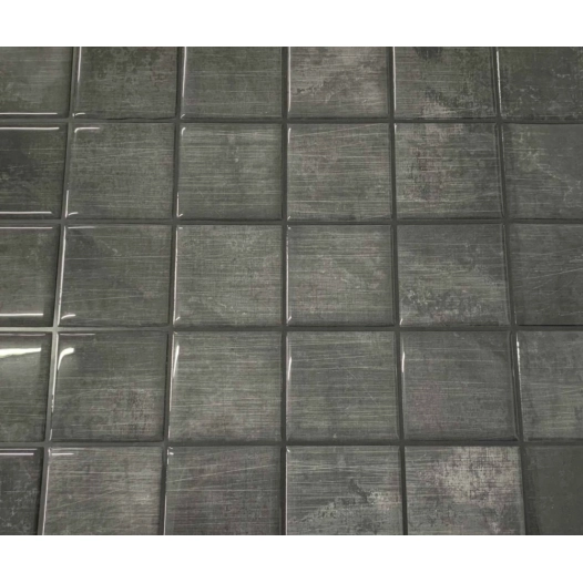 Carrelage Adhesif 3d Mosaique Acier - ACCESS DECO