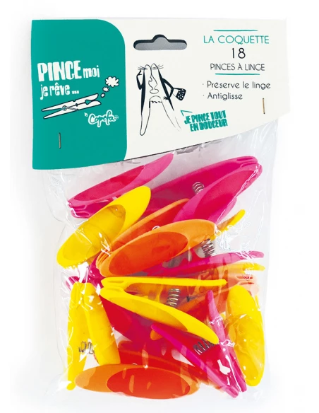Pince à linge X18 Bi Matiere 140300 - COPEFA
